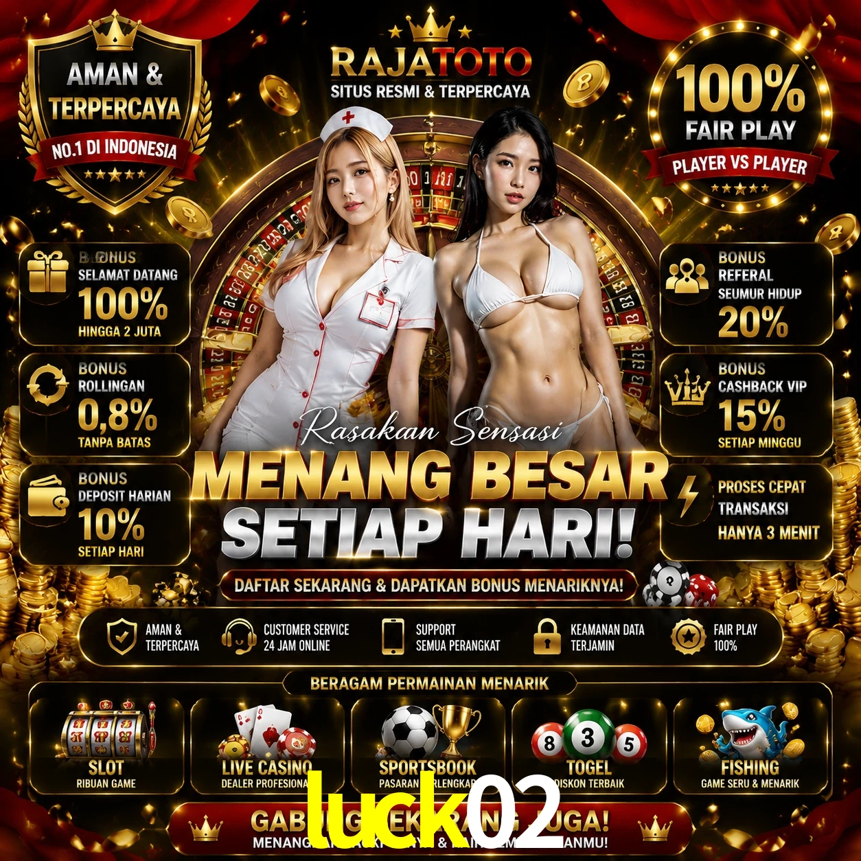 Checklist para avaliar a plataforma luck02